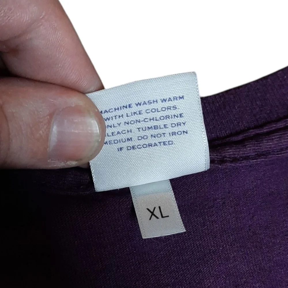 Noah NYC | Eggplant | Big Logo | Cross Tee | XL - Picture 4 of 8